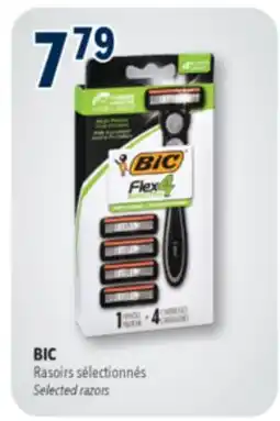 Familiprix Bic Flex4 Hybrid 4+1 cartridges offer