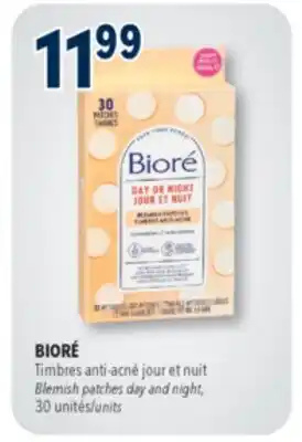 Familiprix Bioré Anti-Acne Hydrocolloid Pimple Patches Day & Night 30un offer