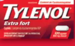 Familiprix Tylenol extra strength 500mg acetaminophen tablets 100un offer