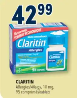Familiprix CLARITIN, Allergy, 10 mg, 95 tablets offer