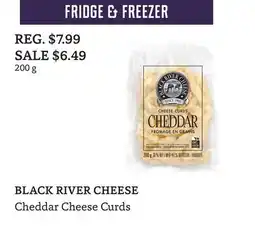 The Big Carrot BLACK RIVER CHEESE Cheddar Cheese Curds offer