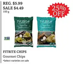 The Big Carrot FITBITE CHIPS offer