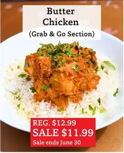 The Big Carrot Butter Chicken offer