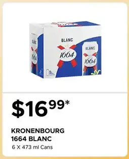 The Beer Store KRONENBOURG 1664 BLANC offer