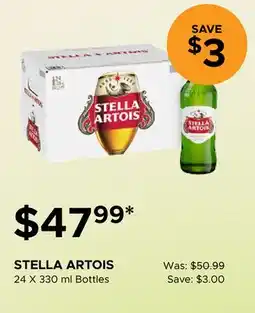 The Beer Store STELLA ARTOIS offer