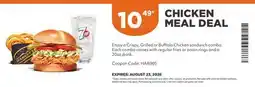Harvey’s CHICKEN MEAL DEAL offer