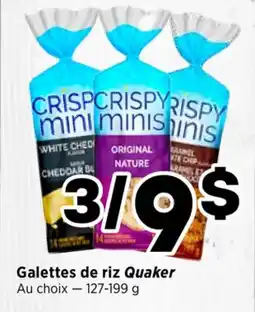 Val-Mont Galettes de riz Quaker offer