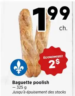 Val-Mont Baguette poolish offer