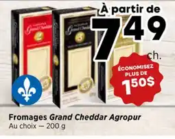Val-Mont Fromages Grand Cheddar Agropur offer