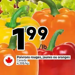Val-Mont Poivrons rouges, jaunes ou oranges offer