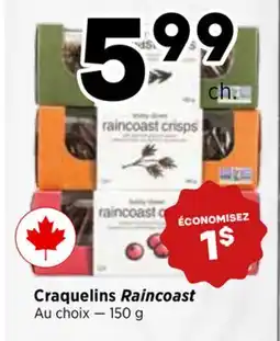 Val-Mont Craquelins Raincoast offer