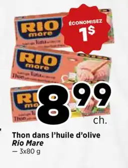 Val-Mont Thon dans l'huile d'olive Rio Mare offer
