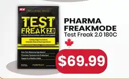 Healthy Planet PHARMA FREAKMODE Test Freak offer