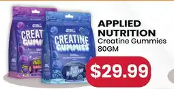 Healthy Planet APPLIED NUTRITION Creatine Gummies 80GM offer