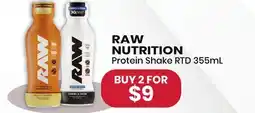 Healthy Planet RAW NUTRITION Protein Shake RTD offer
