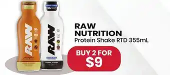 Healthy Planet RAW NUTRITION Protein Shake RTD offer