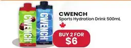 Healthy Planet CWENCH Sports Hydration Drink offer