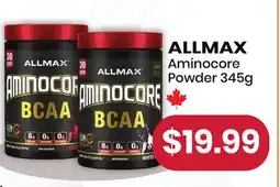 Healthy Planet ALLMAX Aminocore Powder offer
