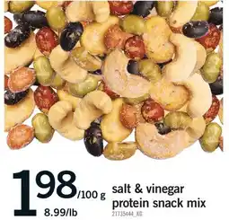 Fortinos SALT & VINEGAR PROTEIN SNACK MIX offer