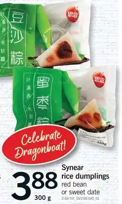 Fortinos SYNEAR RICE DUMPLINGS offer