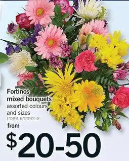 Fortinos FORTINOS MIXED BOUQUETS offer