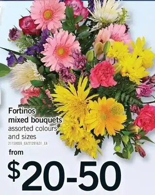 Fortinos FORTINOS MIXED BOUQUETS offer