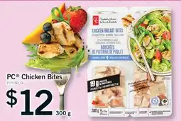 Fortinos PC CHICKEN BITES offer