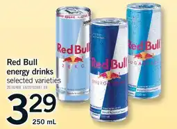 Fortinos RED BULL ENERGY DRINKS offer