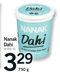 Fortinos NANAK DAHI offer