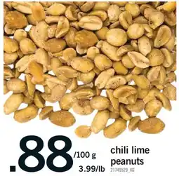 Fortinos CHILI LIME PEANUTS offer