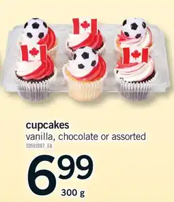 Fortinos CUPCAKES offer