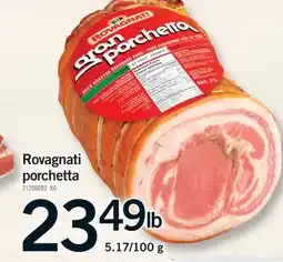 Fortinos ROVAGNATI PORCHETTA offer