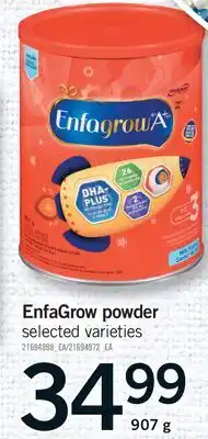Fortinos ENFAGROW POWDER offer