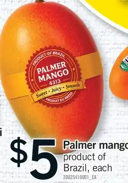 Fortinos PALMER MANGO offer
