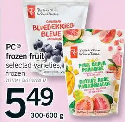 Fortinos PC FROZEN FRUIT offer