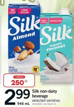 Fortinos SILK NON-DAIRY BEVERAGE offer