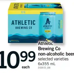 Fortinos ATHLETIC BREWING CO NON-ALCOHOLIC BEER offer