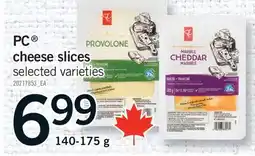 Fortinos PC CHEESE SLICES offer