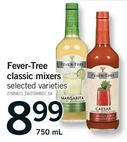 Fortinos FEVER-TREE CLASSIC MIXERS offer
