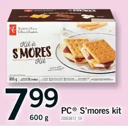 Fortinos PC S'MORES KIT offer