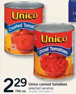 Fortinos UNICO CANNED TOMATOES offer