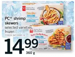 Fortinos PC SHRIMP SKEWERS offer