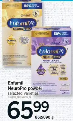 Fortinos ENFAMIL NEUROPRO POWDER, 862/890 G offer