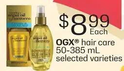 Fortinos OGX HAIR CARE offer