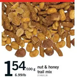 Fortinos NUT & HONEY TRAIL MIX offer