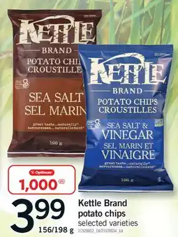 Fortinos KETTLE BRAND POTATO CHIPS, 156/198 g offer