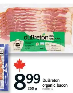 Fortinos DUBRETON ORGANIC BACON offer