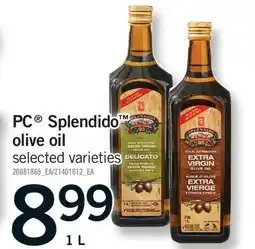 Fortinos PC SPLENDIDO OLIVE OIL offer