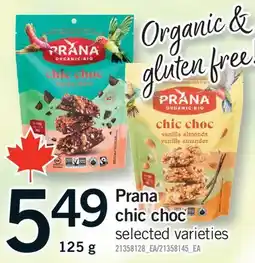 Fortinos PRANA CHIC CHOC offer