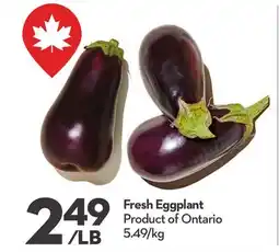 Longo's Fresh Eggplant offer